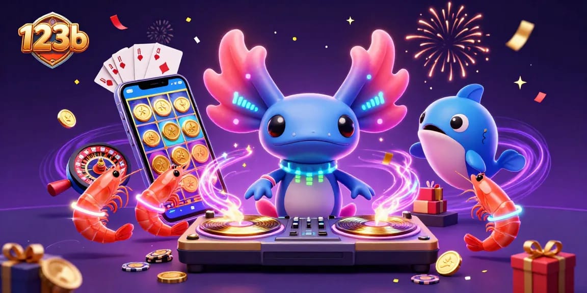 Experience interactive gaming thrills at 123b with vibrant visuals and exhilarating slot action.