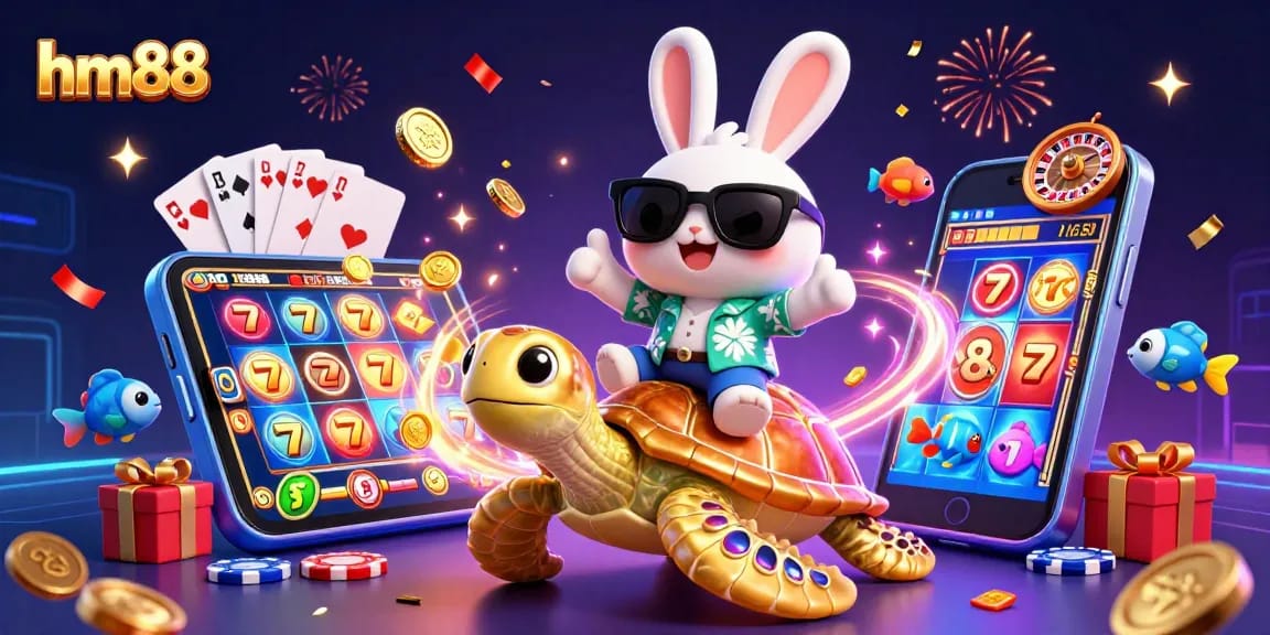 Engage with the exciting world of hm88 online gaming featuring dynamic slots and casino elements.