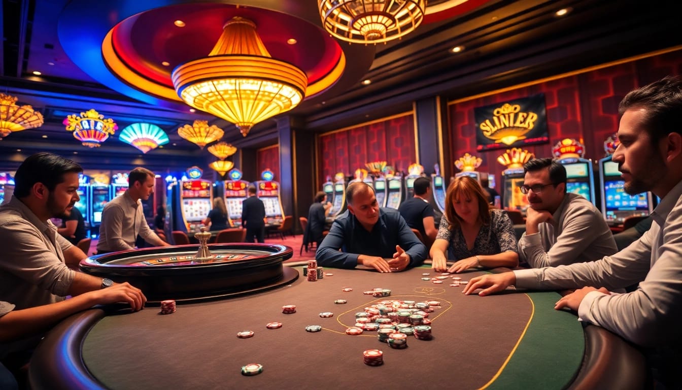 Experience thrilling moments on the casino floor with excitement at https://lu88bb.com/ featuring poker and roulette!