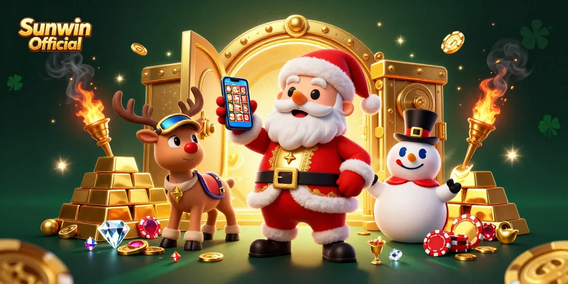 Experience thrilling slots adventures with Sunwin Official's jackpot games in this vibrant casino scene.