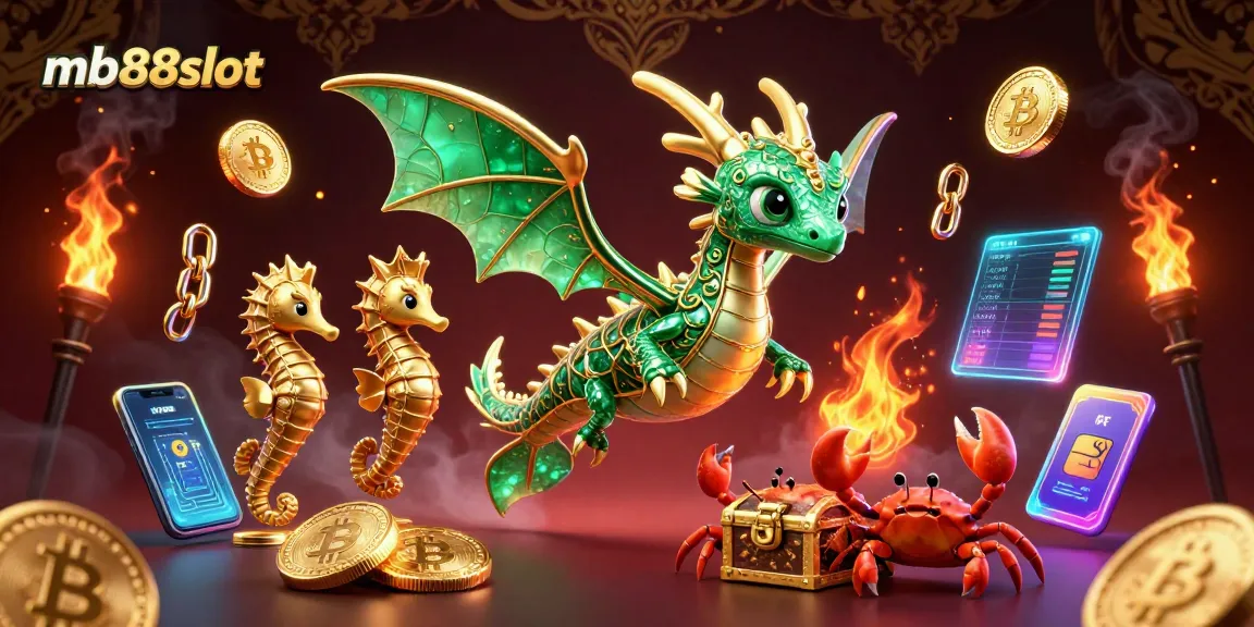 Engage with thrilling mb88slot gaming experiences featuring colorful characters and crypto elements.