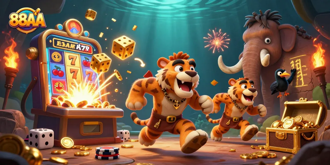 Experience thrilling gaming at 88AA with vibrant casino elements and immersive characters.