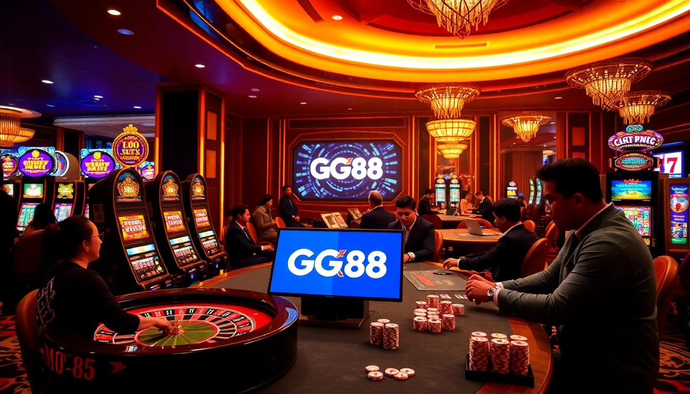 Experience the thrill of gaming at https://gg88.mov/ with vibrant tables, eager players, and luxurious decor.